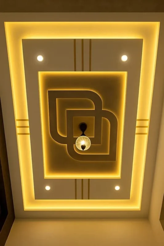 Gypsum False Ceiling Designs for Modern Interiors